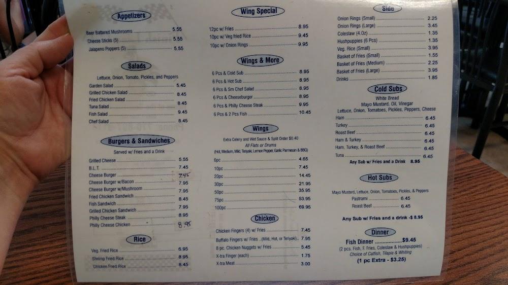Finish Line Cafe Menu image 4